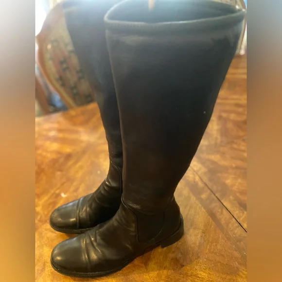 Prada Black Leather Sole Boots - Picture 3 of 10